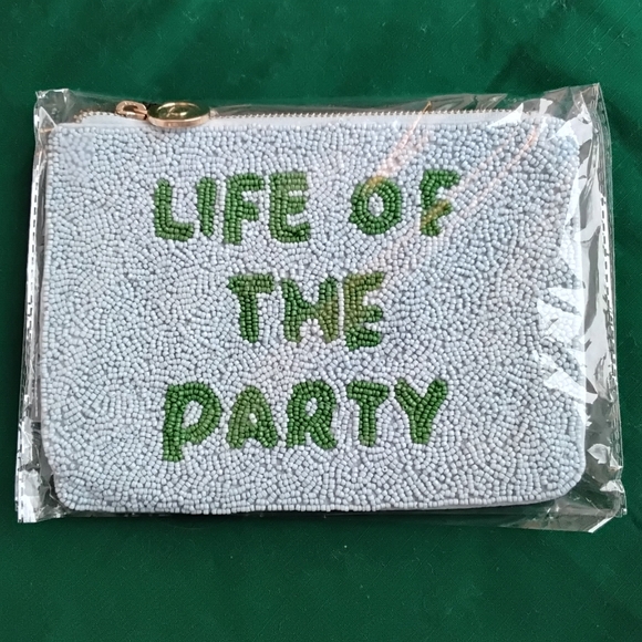 Kate Spade X Target “Life of the Party” Limited Edition Beaded Clutch - Picture 2 of 6